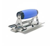 Colcolo Truelle INOX pour Angle Intérieur Truelle de Maçon Truelle à Enduire Outil de Finition Intérieure Acier INOX 410 Précision d'angle des Rebords Poignée, 172-78-82mm, Pointed