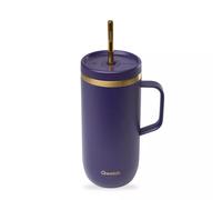 COLD CUP isotherme double paroi en Inox Qwetch 600 ml Violet obscur Edition de Noël
