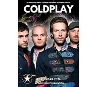 Coldplay Calendrier mural 2026 A3 Hommage non officiel