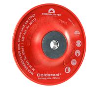 COLDSTEEL Plateau d'appui, 123 mm, filetage M14, pour disques fibre x1 morceau