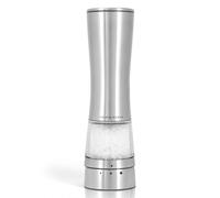 Cole & Mason Derwent Moulin à sel électrique en acier inoxydable | Moulin à sel électrique avec broyeur en céramique réglable, USB-C, salière électrique, facile à remplir, boîte cadeau