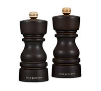 Cole & Mason Ensemble moulins à sel et poivre London 13 cm Chocolat
