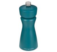 KENTON Moulin à Sel/Poivre Bois Héva 15 cm Sel bleu COLE et MASON