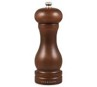 Cole & Mason Precision Grind Forest Capstan Dark Wood Salt Mill, 16.5 cm by Cole & Mason