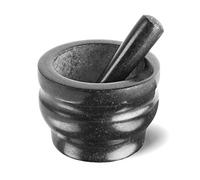 Cole & Mason H100379 Worcester Worcester Mortier et Pilon, Granit, 18cm, Mortier Pilon Cuisine, Cuisine Accessoires, Garantie de 2 Ans