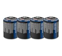 Coleman 4 x C500 Cartouche gaz| Lot de 4| Cartouche à Valve avec Valve à vis| adaptée aux réchauds de Camping| aux Grils de Camping ou aux Lampes| mélange Butane/Propane Puissant de 440 g