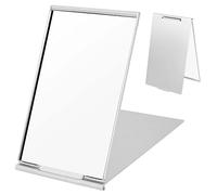 Colexy Miroir de Maquillage Miroir de Poche Miroir Portable de Maquillage de Bureau Compact Pliant Miroir de Poche pour Les Voyages Camping et Maquillage 10x7 cm