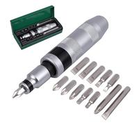 COLFULINE Tournevis à Frapper 13 pièces 1/2" Impact Driver Set d'embouts pour Coupes Hexagonales en Croix pour Usages Lourds