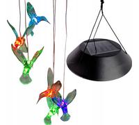 Colibris solaire LED guirlande lumineuse décoration jardin balcon