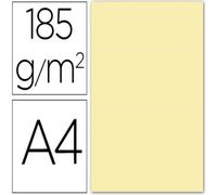 Colis 50 Feuilles De Carton A4 Iris 185g Crème Cochon Canson