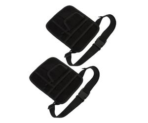 COLLBATH 2pièces Tablier De Serveuse Sac Banane Organisateur Outils Avec Ceinture Porte-monnaie Pour Pourboires De Restaurant Et Accessoires