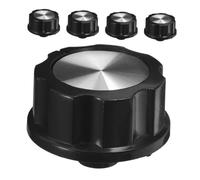 COLLBATH 5 pièces Boutons de de Four pour Friteuse à Air et Cuisinière Remplacement Bouton de Minuterie Plastique Robuste Installation Facile et Sécurisée
