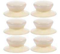 COLLBATH 6 pièces Capuchon couvercle casserole en plastique poignée universelle pour couvercles de casseroles et kitchen cookware cover cuisine Plusieurs styles