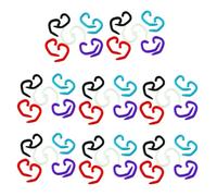 COLLBATH 8 Paires de Crochets d'oreille Protection Les Chutes Diamètre 1,5-2mm en Silicone Coussinets Confortables Couleur Aléatoire pour Écouteurs pour Cordon de Masque