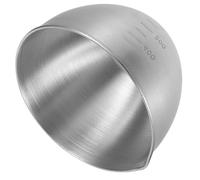 COLLBATH Bol de Préparation en Acier Inoxydable 304 400ml avec Surface Lisse et Fonction de Stockage Alimentaire Cuisine, Pâtisserie, Mélange et Service