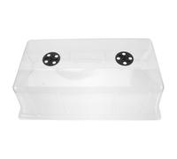 COLLBATH Dôme Végétal en Plastique Léger, Maintien Chaleur pour Semis | Cloche Hivernage Plante Exterieur, Couvercle pour Jardiniere, Protecteur de Plantes de Mini Plants