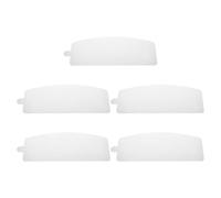 COLLBATH Lentilles de Remplacement pour Casque de Sablage 5pcs, PVC 0,25 mm, Visière Anti-Poussière, Utilisation pour Tâches Industrielles et Protection Soudage
