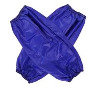 COLLBATH Manchons de Bras en Pvc Imperméables et Anti-huile, Protection Résistante Cuisine, Faciles à Laver, Adaptés Nettoyage la Cuisson, 1 Paire Bleu