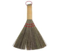COLLBATH Mini vadrouille de nettoyage en miscanthus pour balayer sols et surfaces, balai-brosse léger pour usage maison et espaces de travail