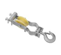 COLLBATH Poulie de Câble Lourde avec Rebord Relevé Support Robuste pour Gestion des Câbles Électriques Divers Environnements Professionnels