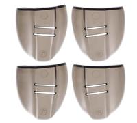 COLLBATH Protection Latérale Marron Lunettes en Tpu Léger et Confortable 2 Paires de Protections pour Côté Lunette de Vue Accessoire Indispensable