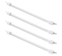 COLLBATH Radiateurs à tube de quartz 4pcs - 300-400 W, 34,5 cm, tube chauffant électrique résistant à haute température pour