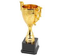 COLLBATH Trophée Jeu Garçon Fille Plastique Doré aux Couleurs pour Récompense Sportive Compétition Remise Prix