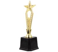 COLLBATH Trophée Trophée de Compétition Éducatif en Plastique Doré D'étoile à Cinq Branches pour Garçon et Filles, Ambiance Estivale pour École Maternelle et Primaire