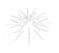 COLLBATH Verre de Bar Créatif en Verre Transparent de Oursin de Mer, Coupe Unique et Stylée pour Décoration de Table Lors de Fêtes et Bars