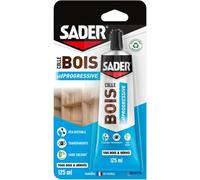 Colle À Bois Prise Progressive-Colle Vinylique Bois Intérieur-Colle Forte Pour Tous Bois Et Dérivés ¿Transparente Après Séchage-Sans Solvant-Tube De 125ml