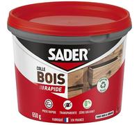 Colle À Bois Prise Rapide 2 Min-Colle Forte Pour Tous Bois Et Dérivés-Intérieur-Transparente Après Séchage-Colle En Pot Applicable Au Pinceau-Sans Solvant-Pot De 650 G