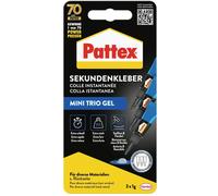Colle instantanée Ultra Gel MINI Trio, 3 tube de 1 g