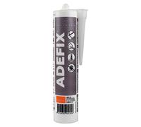 Colle ADEFIX P5 NOËL & MARQUET - Cartouche 310ml - Colle-Mastic pour Moulures, Corniches et Plinthes en Polystyrène et Polyuréthane - Blanche - Fixation et Joints de Finition