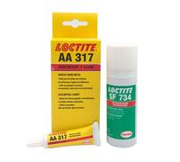 COLLE ADHESIF VERRE METAL LOCTITE 317