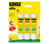 Colle bâton Uhu permanente 21g - Lot de 3