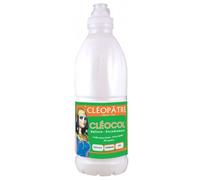 Colle cléopâtre forte reliure multi-matériaux spécial bricolage précis séchage rapide bois porcelaine flacon 1l