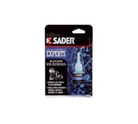 Sader Colle Blocage Vis Écrou - Frein Filet - Colle d'Étanchéité et de Serrage - Extra Forte pour Automobile, Vélo, Matériel Agricole, Jardin - Flacon de 5 ml
