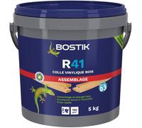 Colle bois - BOSTIK - R41 - Assemblage placage bois prise rapide - D3 intérieur extérieur abrité - 5 kg
