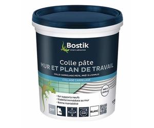 Colle carrelage - pâte - murs et plans de travail - 3 kg BOSTIK