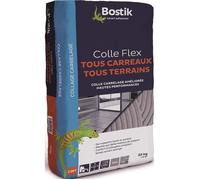 Colle Carrelage Poudre - BOSTIK - 25kg - C2 et Flex - Intérieur/Extérieur - Supports Variés