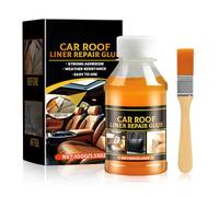 Colle Ciel de Toit Voiture Sans Demontage, Colle de Réparation pour Ciel de Toit de Voiture, Headliner Repair Glue, Durable et Stable, Adapté Plafonds de voiture, Canapés, Cuir, 100g