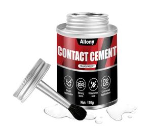 Colle Contact, 170g Colle Semelle Chaussure, Imperméable, Forte Adhérence | Colle Contact Neoprene, Colles Extra Forte Tout Support pour PVC, Bateau Pneumatique, Ciel de Toit Voiture, Plastique, Cuir