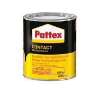 Colle contact hautes températures - PATTEX - 1419293 - Résistance jusqu'à 120 °C - Sans toluène - 650g