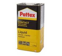 Colle contact liquide - PATTEX - 1419280 - 4,5kg - Résistante à 100°C - Séchage rapide