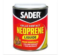 Sader Colle contact néoprène multi-usages liquide transparent tous matériaux prise immédiate 750 ml
