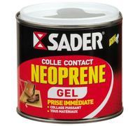 Colle contact néoprène multi-usages - gel - transparent - 500 mL