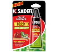 Colle contact type néoprène sans solvant - transparent - 30 mL