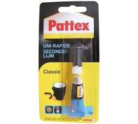 Pattex Colle forte instantanée formule liquide- tube de 3gr, Transparente