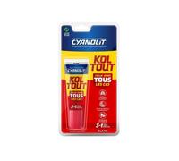 Cyanolit Mastic-colle Koltout Express – 50 ml – Blanc