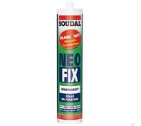 Colle de fixation - SOUDAL - NeoFix - 310ml - Forte résistance à l'eau - Supports irréguliers